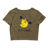 Fit-Chick Crop Tee