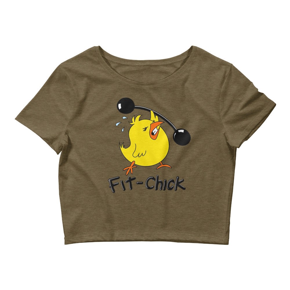Fit-Chick Crop Tee