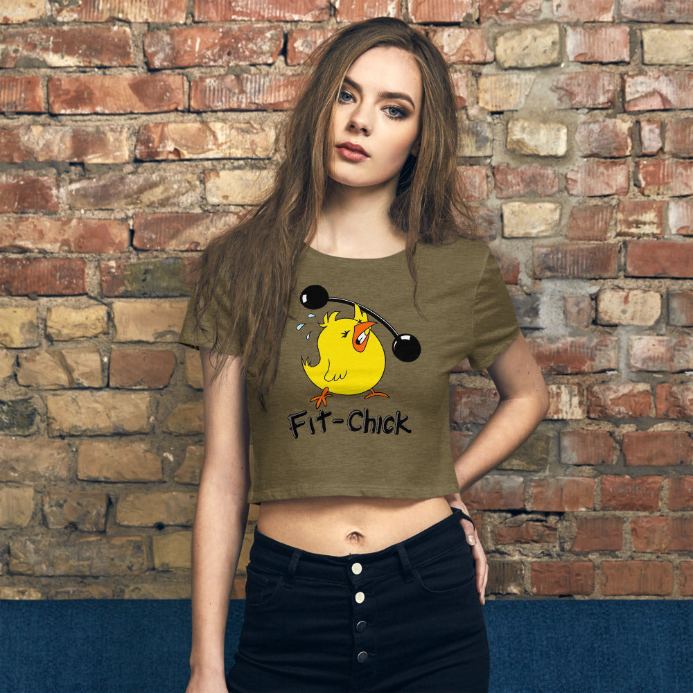 Fit-Chick Crop Tee
