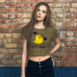 Fit-Chick Crop Tee
