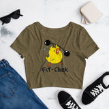 Fit-Chick Crop Tee