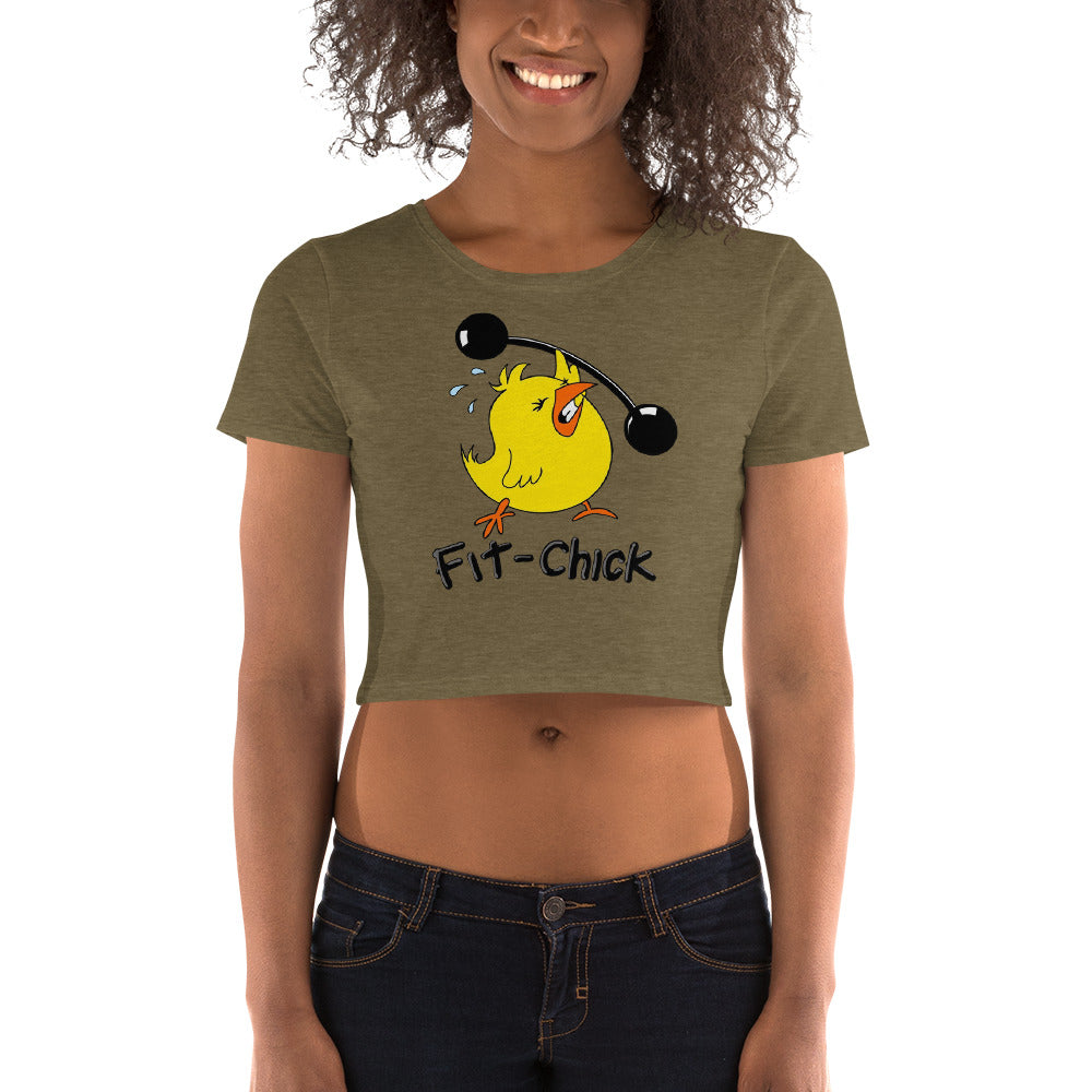 Fit-Chick Crop Tee