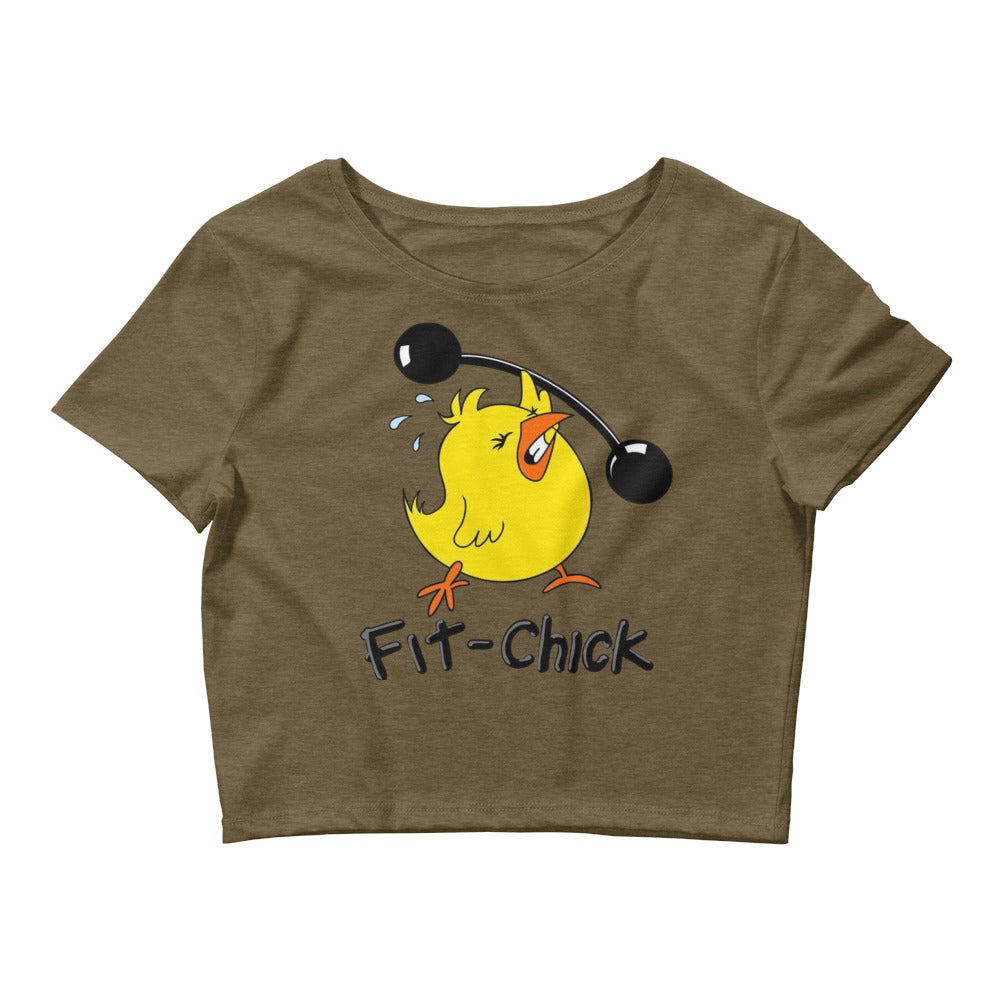 The Women’s  Fit Chick Crop Tee