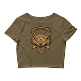 Kettle Skull Women’s Crop Tee