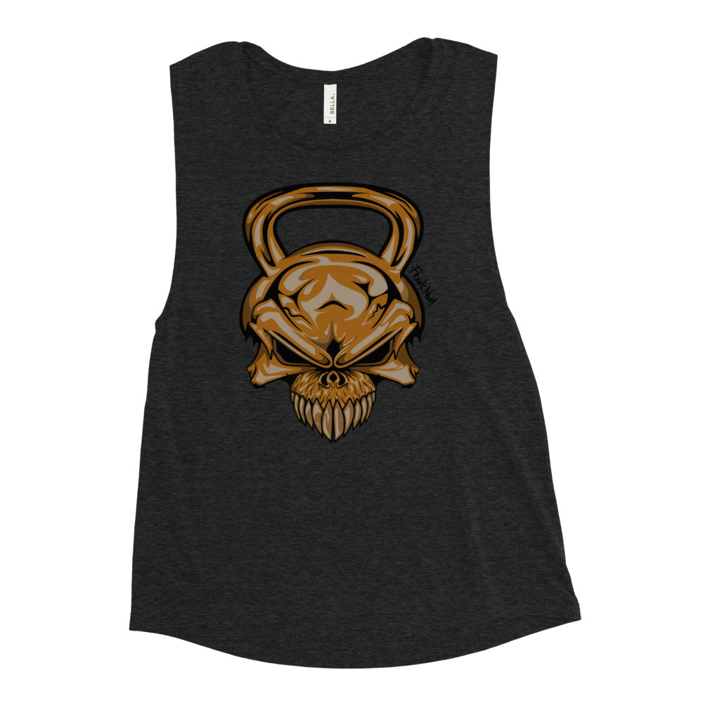Ladies’ Kettle Skull Muscle Tank