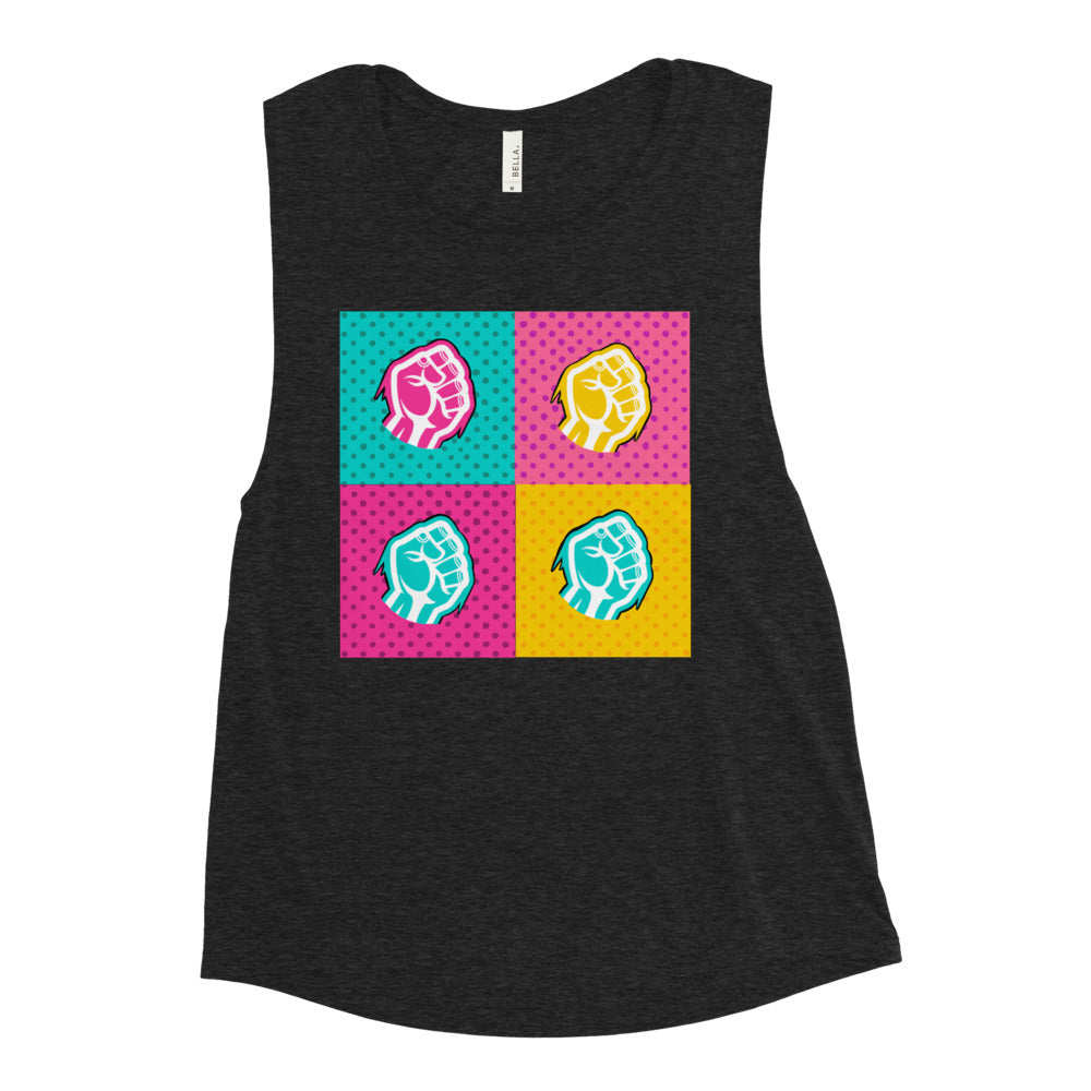 The "Andy Warhol" Ladies’ Muscle Tank