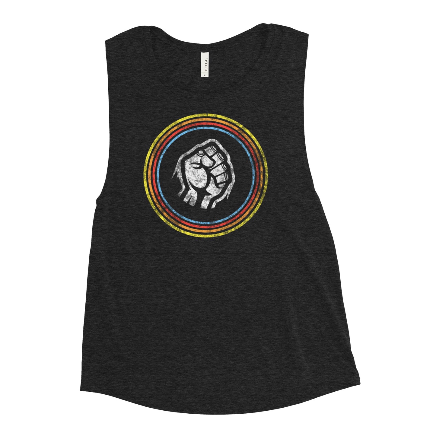 Retro Rings Ladies’ Muscle Tank