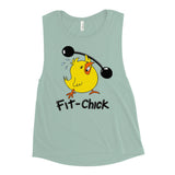 Ladies’ Fit Chick Muscle Tank