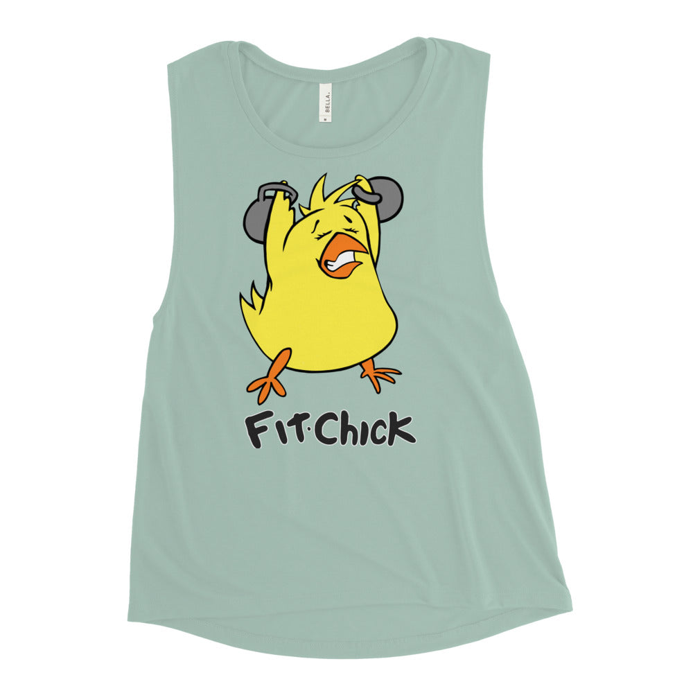 Ladies’ Fit Chick V2 Muscle Tank