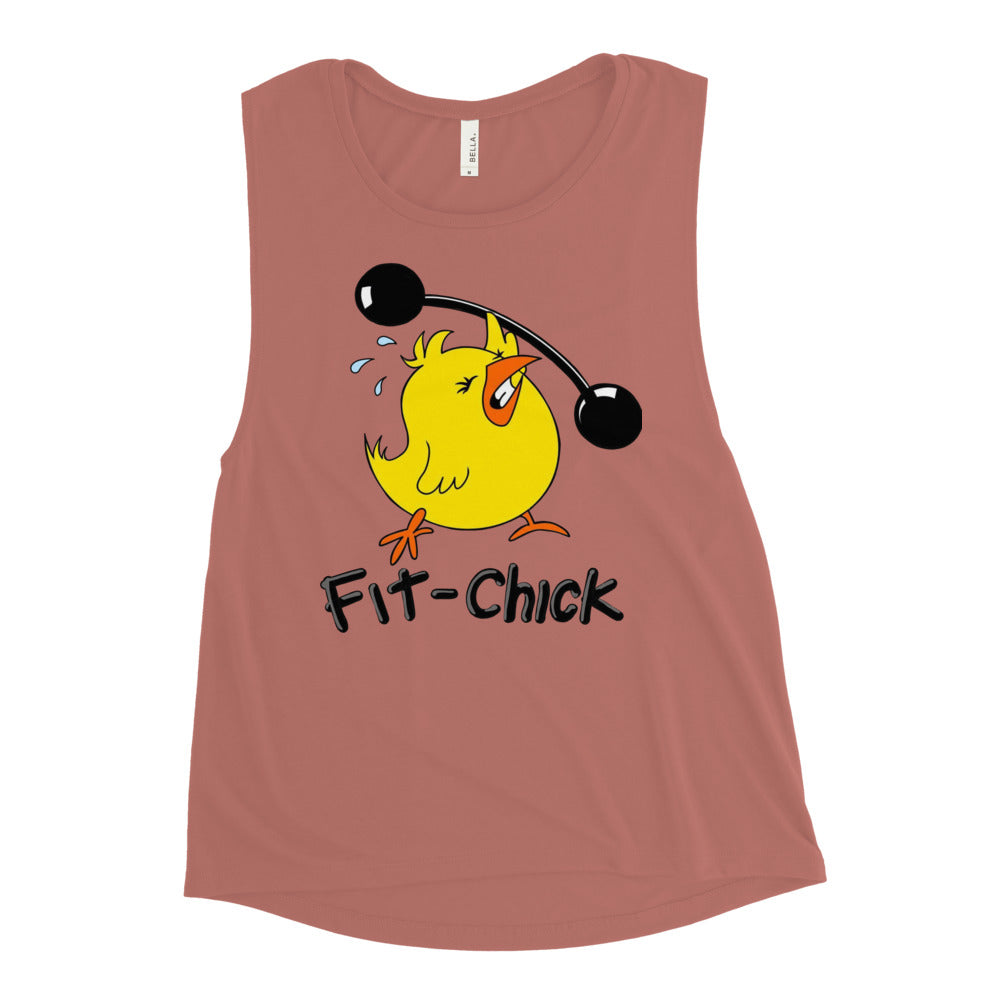 Ladies’ Fit Chick Muscle Tank