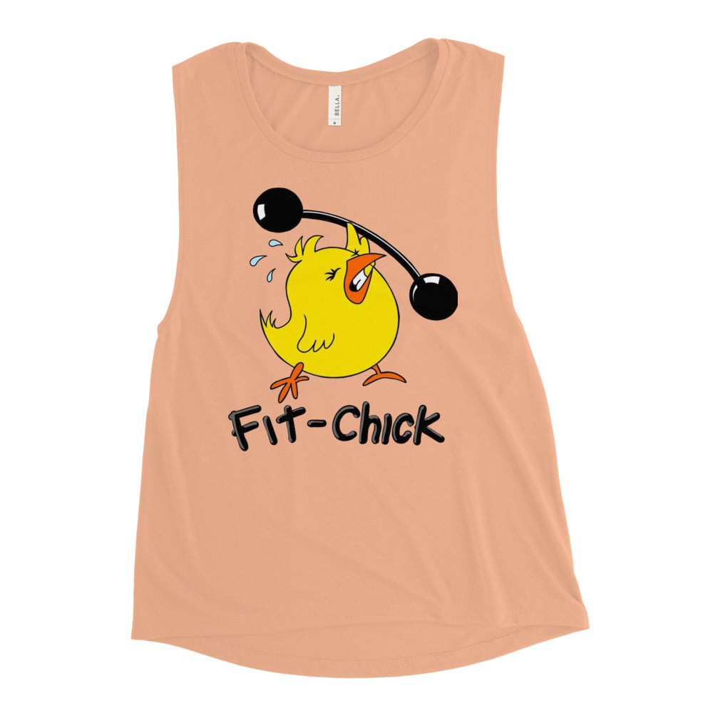 Ladies’ Fit Chick Muscle Tank